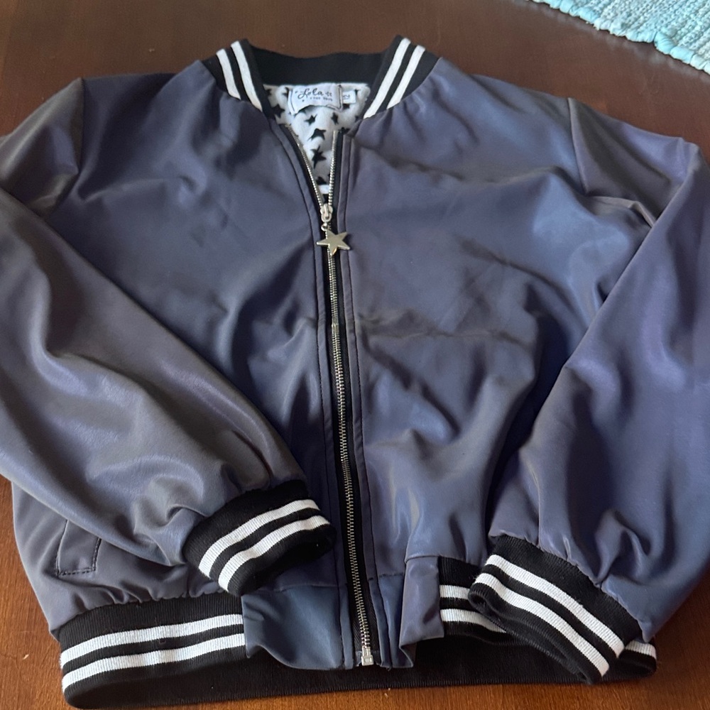 Lola + The Boys Starry Gray Jacket